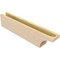 Ekena Millwork 4in. W x 6in. H x 28in. L Huntington Woodgrain TimberThane Rafter Tail, Primed Tan RFTUR04X06X28HUNRCPR - alternate 5